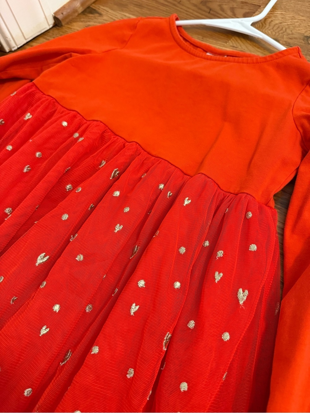 Hanna Andersson Red Tulle Dress Holiday Size 120 cm / 6-7 US - Picture 9 of 10